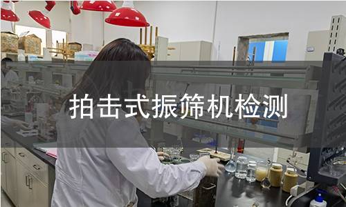 拍擊式振篩機(jī)檢測,拍擊式振篩機(jī)檢測機(jī)構(gòu),拍擊式振篩機(jī)振動頻率測定