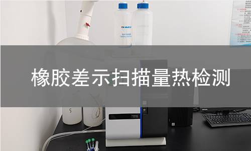 橡膠差示掃描量熱檢測