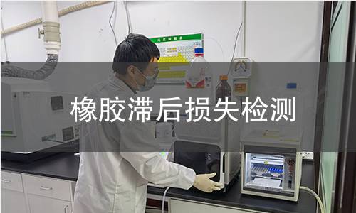 橡膠滯后損失檢測
