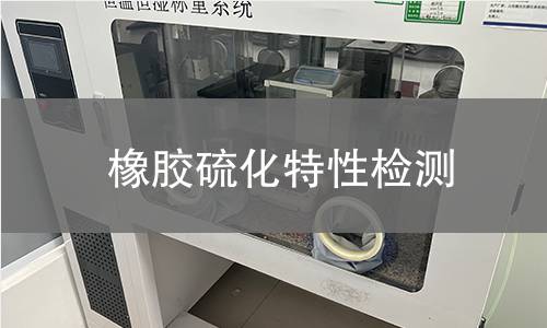 橡膠硫化特性檢測(cè)