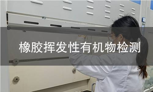 橡膠揮發(fā)性有機(jī)物檢測(cè)