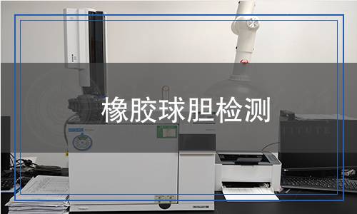 橡膠球膽檢測(cè)