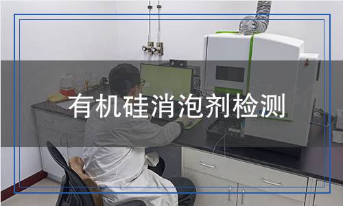 有機(jī)硅消泡劑檢測(cè)