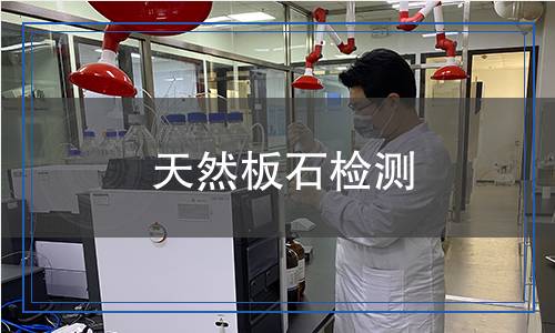 天然板石檢測(cè)