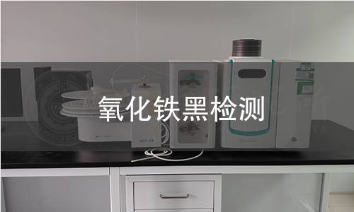氧化鐵黑檢測