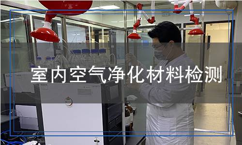 室內(nèi)空氣凈化材料檢測(cè)