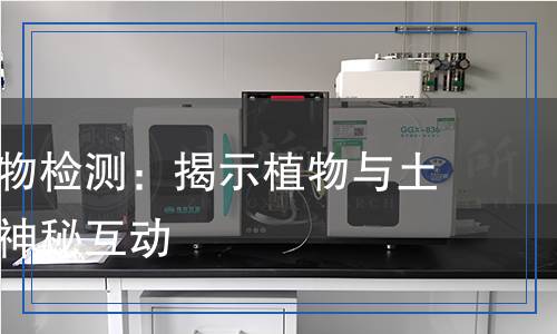 根系分泌物檢測：揭示植物與土壤之間的神秘互動