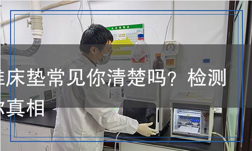 棕纖維床墊常見(jiàn)你清楚嗎？檢測(cè)告訴你真相