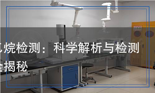 二溴乙烷檢測：科學(xué)解析與檢測方法全揭秘