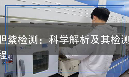 龍膽紫檢測：科學解析及其檢測流程