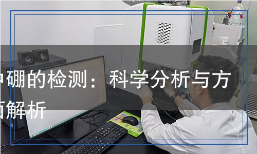 污泥中硼的檢測：科學分析與方法全面解析