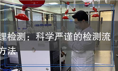 碳酸鋰檢測(cè):科學(xué)嚴(yán)謹(jǐn)?shù)臋z測(cè)流程與方法 碳酸鋰檢測(cè):科學(xué)嚴(yán)謹(jǐn)?shù)臋z測(cè)流程與方法