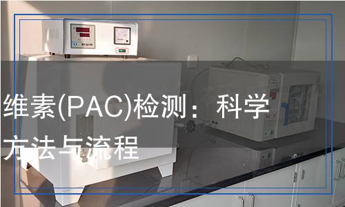 聚陰離子纖維素(PAC)檢測：科學(xué)嚴(yán)謹(jǐn)?shù)臋z測方法與流程