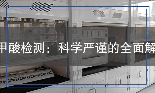 甲酸檢測：科學(xué)嚴(yán)謹(jǐn)?shù)娜娼馕? title=