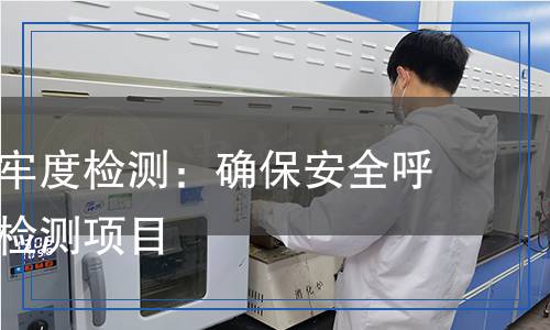 呼氣閥蓋牢度檢測(cè)：確保安全呼吸的關(guān)鍵檢測(cè)項(xiàng)目
