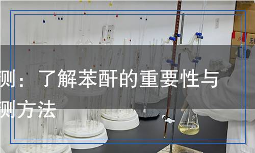 苯酐檢測(cè):了解苯酐的重要性與科學(xué)檢測(cè)方法 苯酐檢測(cè):了解苯酐的重要性與科學(xué)檢測(cè)方法