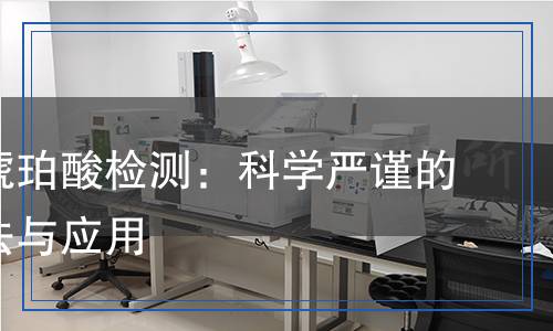 聚環(huán)氧琥珀酸檢測(cè)：科學(xué)嚴(yán)謹(jǐn)?shù)姆治龇椒ㄅc應(yīng)用