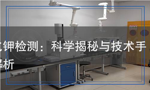 氯化鉀檢測：科學(xué)揭秘與技術(shù)手段解析