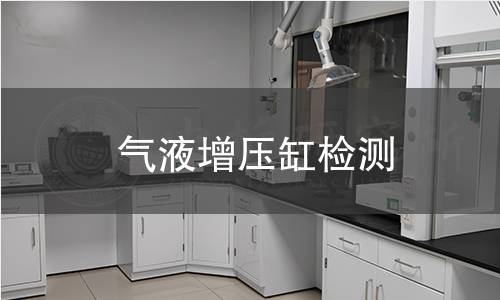 氣液增壓缸檢測(cè)